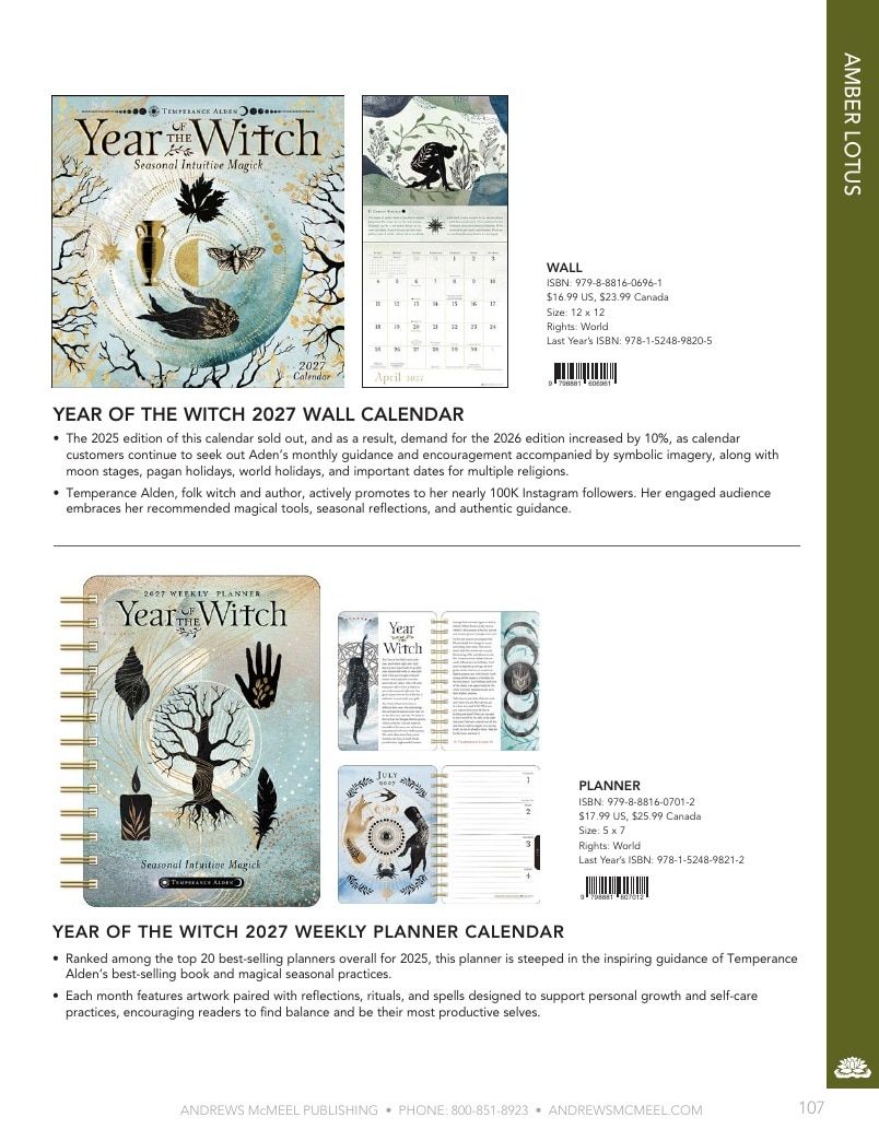 Andrews McMeel Publishing Calendars Catalog Weekly Ad January 1, 2026 - December 31, 2027
