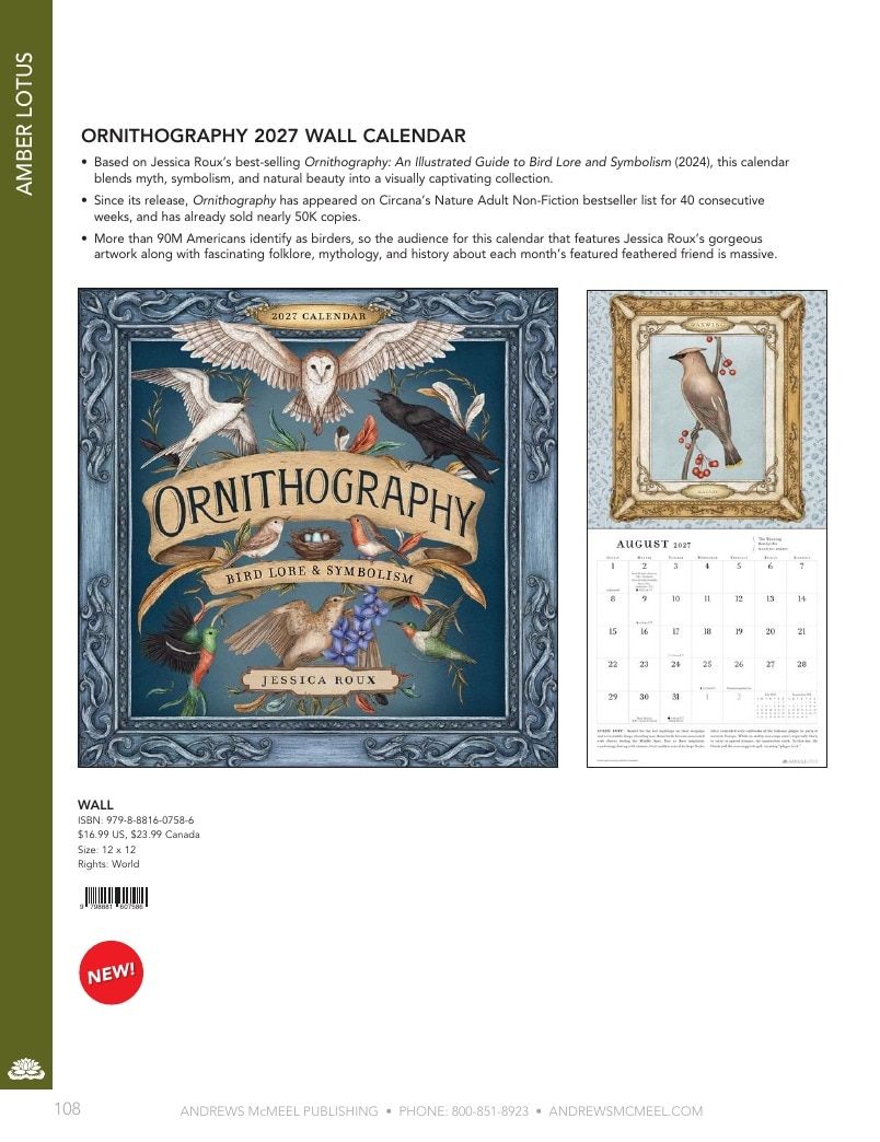 Andrews McMeel Publishing Calendars Catalog Weekly Ad January 1, 2026 - December 31, 2027