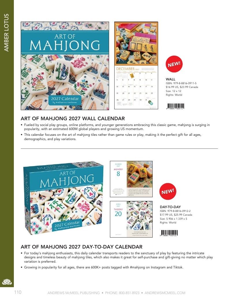 Andrews McMeel Publishing Calendars Catalog Weekly Ad January 1, 2026 - December 31, 2027