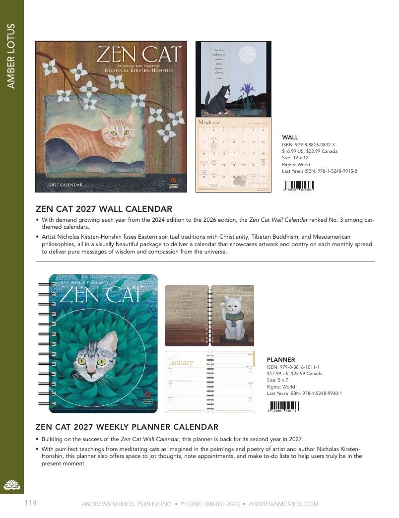Andrews McMeel Publishing Calendars Catalog Weekly Ad January 1, 2026 - December 31, 2027