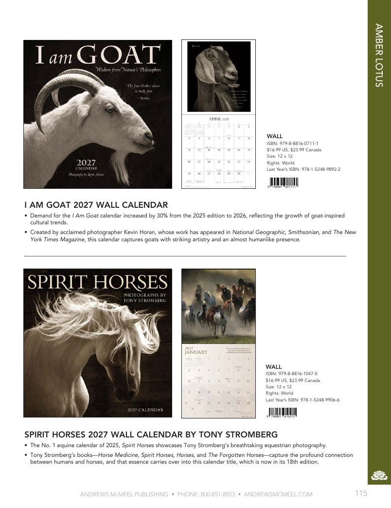 Andrews McMeel Publishing Calendars Catalog Weekly Ad January 1, 2026 - December 31, 2027
