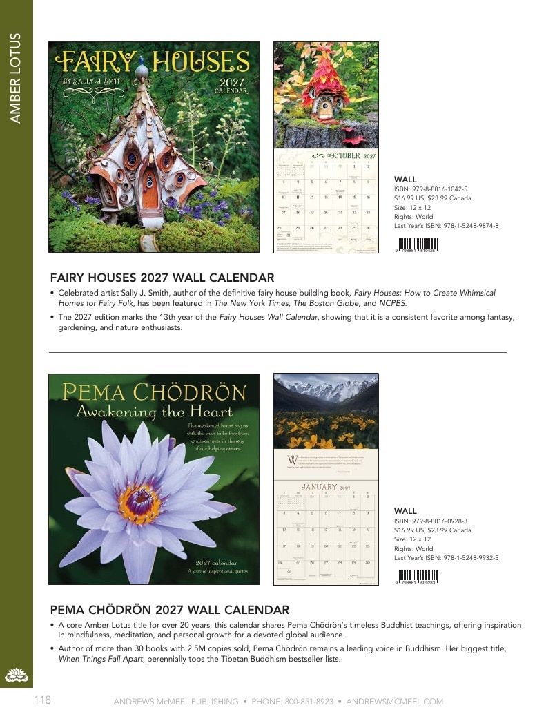 Andrews McMeel Publishing Calendars Catalog Weekly Ad January 1, 2026 - December 31, 2027