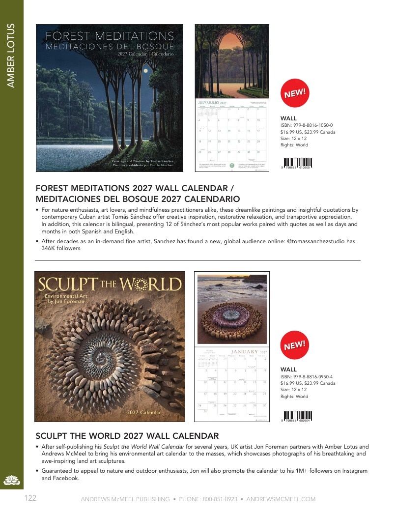 Andrews McMeel Publishing Calendars Catalog Weekly Ad January 1, 2026 - December 31, 2027