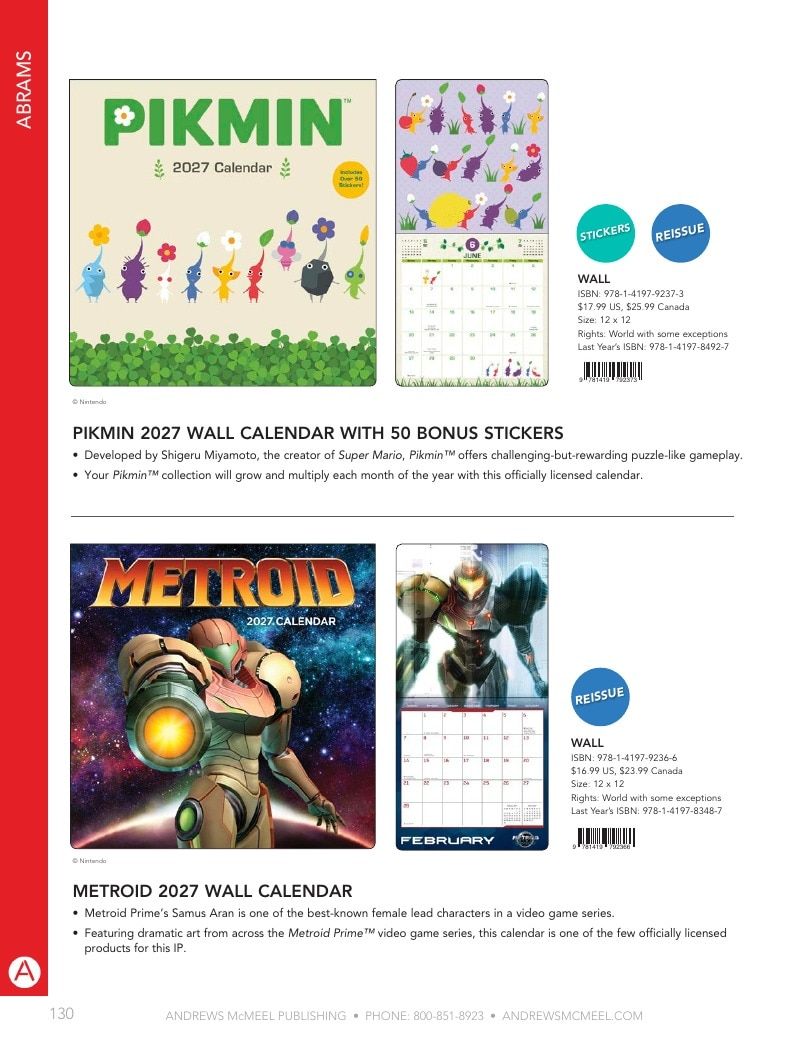 Andrews McMeel Publishing Calendars Catalog Weekly Ad January 1, 2026 - December 31, 2027