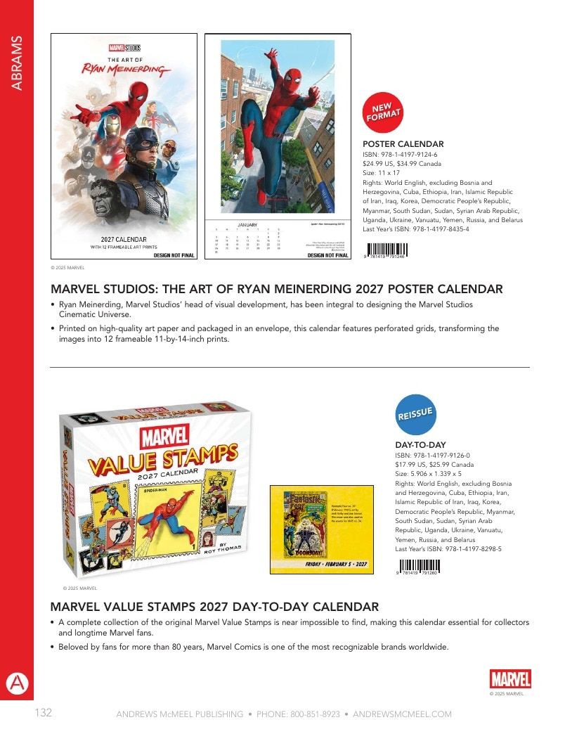Andrews McMeel Publishing Calendars Catalog Weekly Ad January 1, 2026 - December 31, 2027