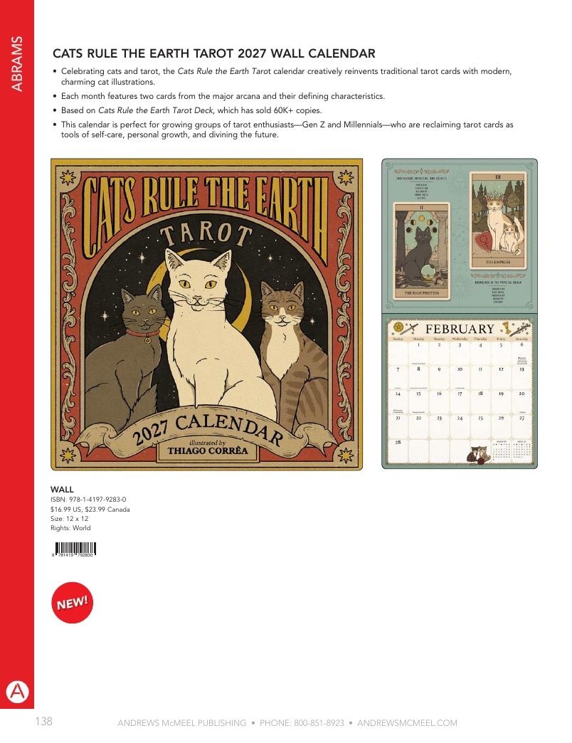 Andrews McMeel Publishing Calendars Catalog Weekly Ad January 1, 2026 - December 31, 2027