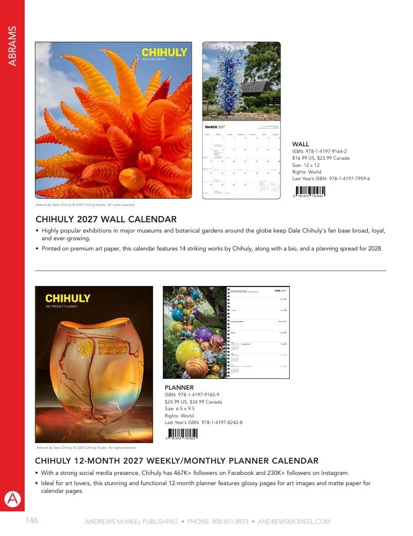 Andrews McMeel Publishing Calendars Catalog Weekly Ad January 1, 2026 - December 31, 2027