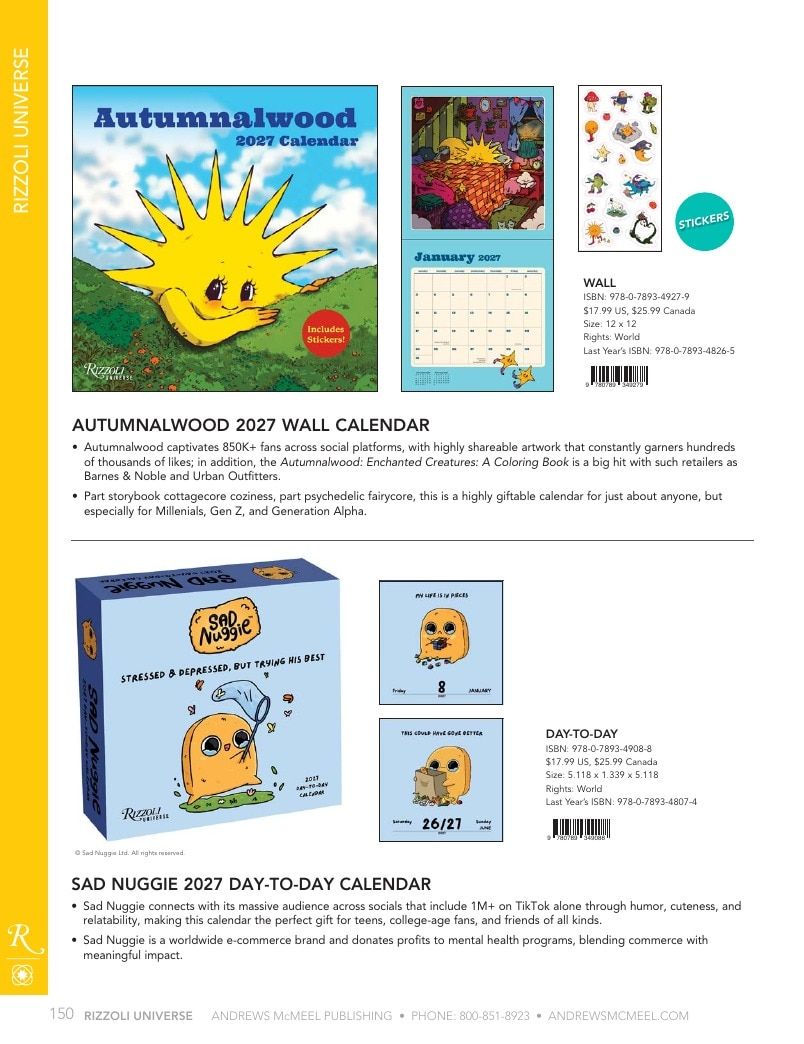 Andrews McMeel Publishing Calendars Catalog Weekly Ad January 1, 2026 - December 31, 2027