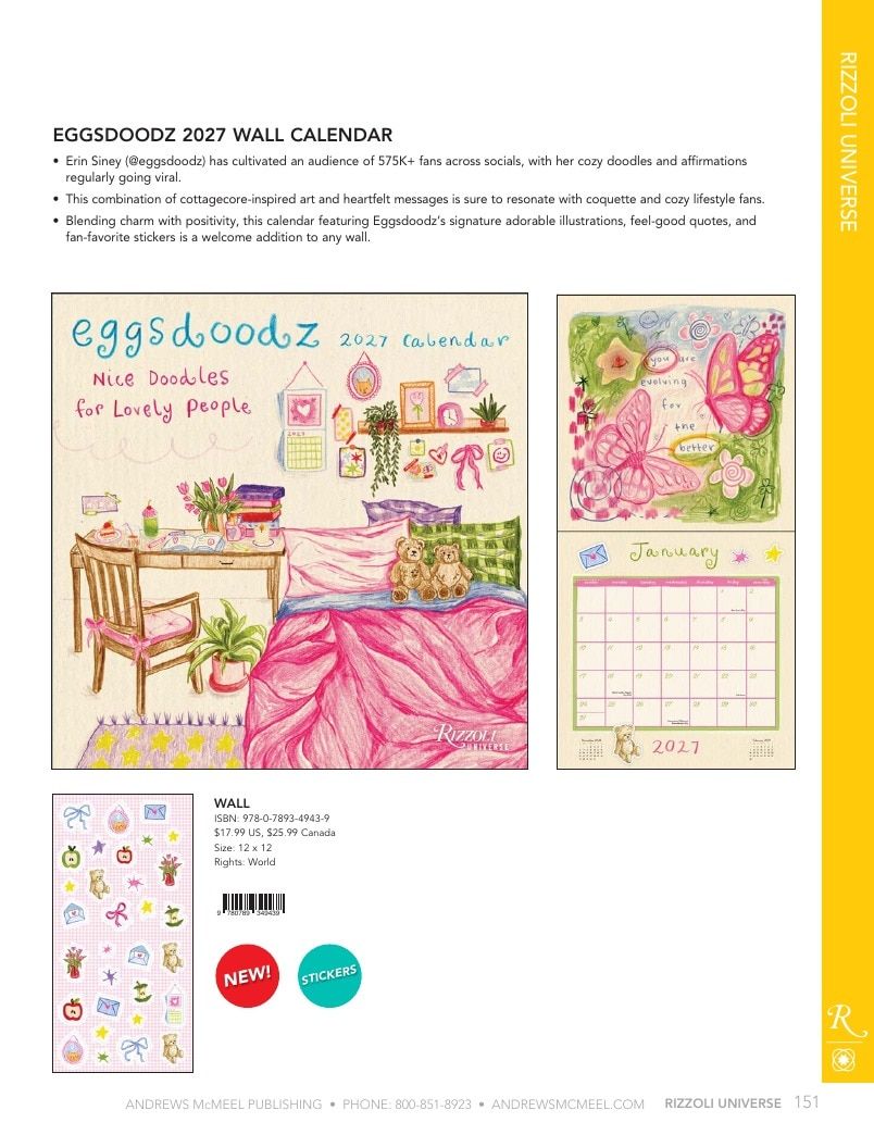Andrews McMeel Publishing Calendars Catalog Weekly Ad January 1, 2026 - December 31, 2027