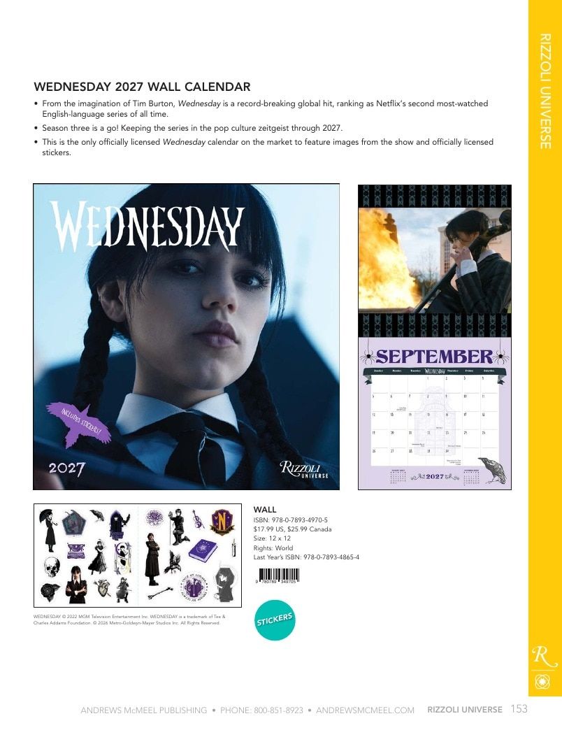 Andrews McMeel Publishing Calendars Catalog Weekly Ad January 1, 2026 - December 31, 2027