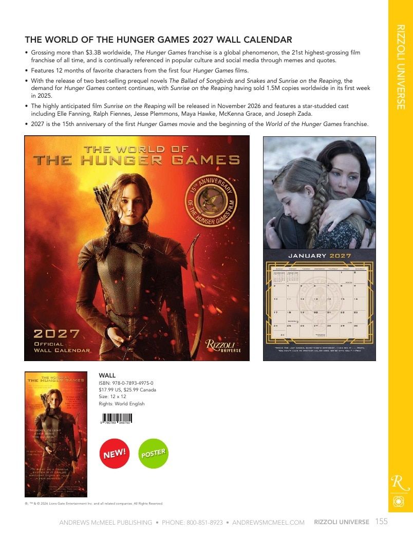 Andrews McMeel Publishing Calendars Catalog Weekly Ad January 1, 2026 - December 31, 2027