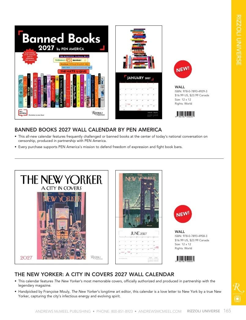 Andrews McMeel Publishing Calendars Catalog Weekly Ad January 1, 2026 - December 31, 2027