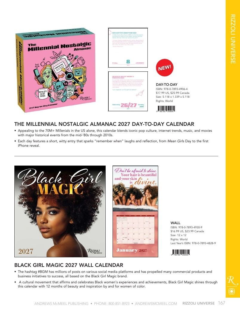 Andrews McMeel Publishing Calendars Catalog Weekly Ad January 1, 2026 - December 31, 2027