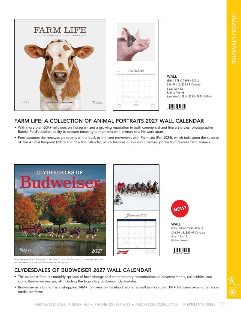 Andrews McMeel Publishing Calendars Catalog Weekly Ad January 1, 2026 - December 31, 2027