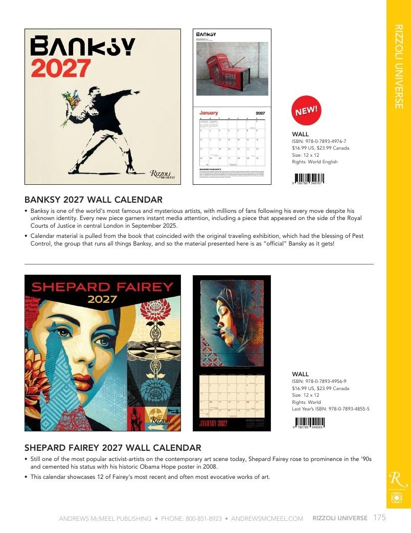 Andrews McMeel Publishing Calendars Catalog Weekly Ad January 1, 2026 - December 31, 2027