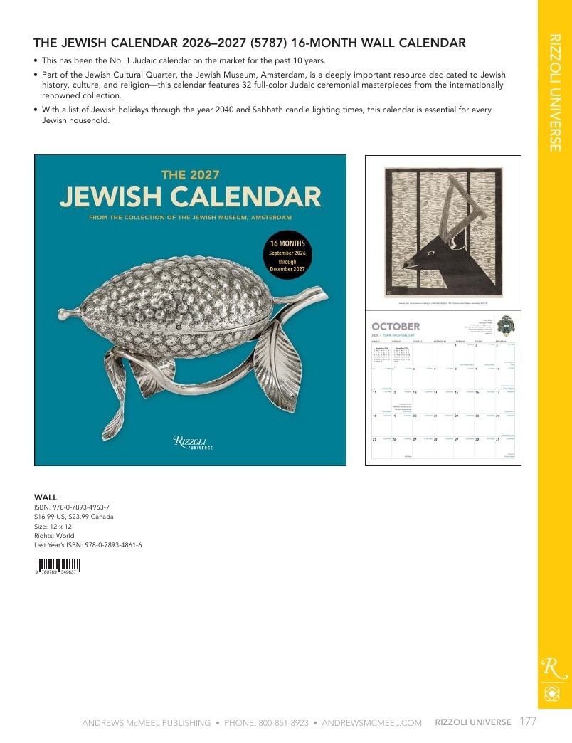 Andrews McMeel Publishing Calendars Catalog Weekly Ad January 1, 2026 - December 31, 2027