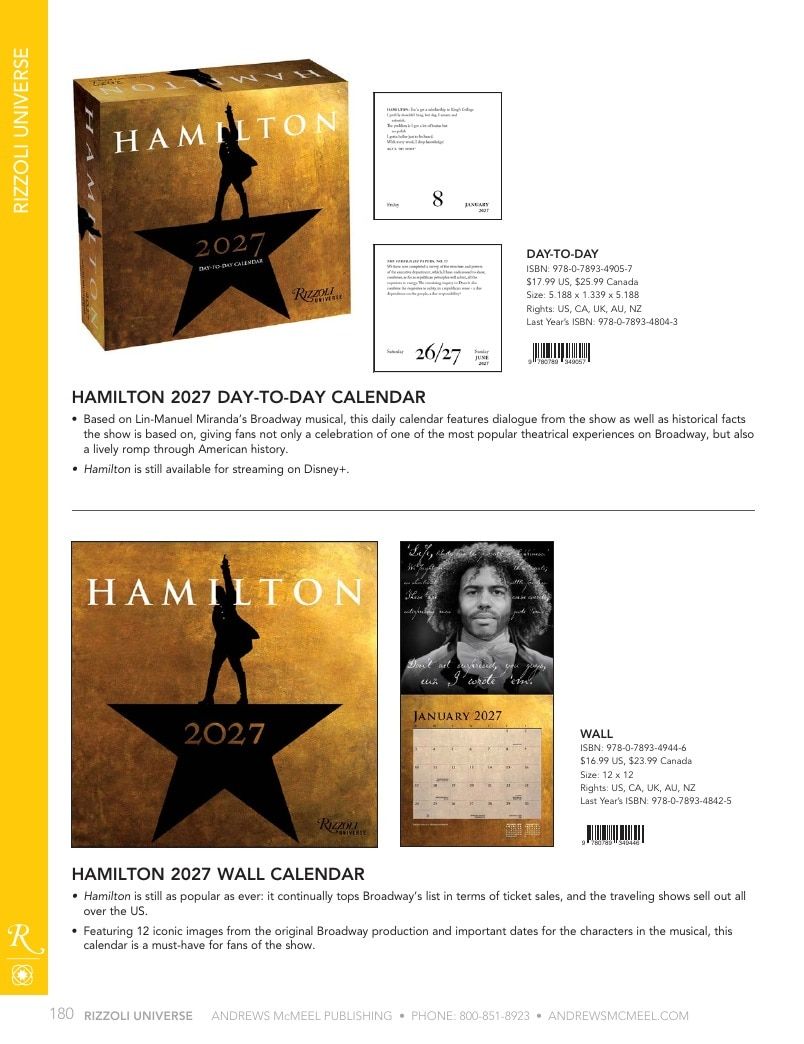 Andrews McMeel Publishing Calendars Catalog Weekly Ad January 1, 2026 - December 31, 2027