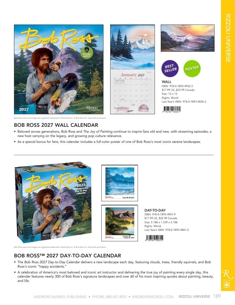 Andrews McMeel Publishing Calendars Catalog Weekly Ad January 1, 2026 - December 31, 2027