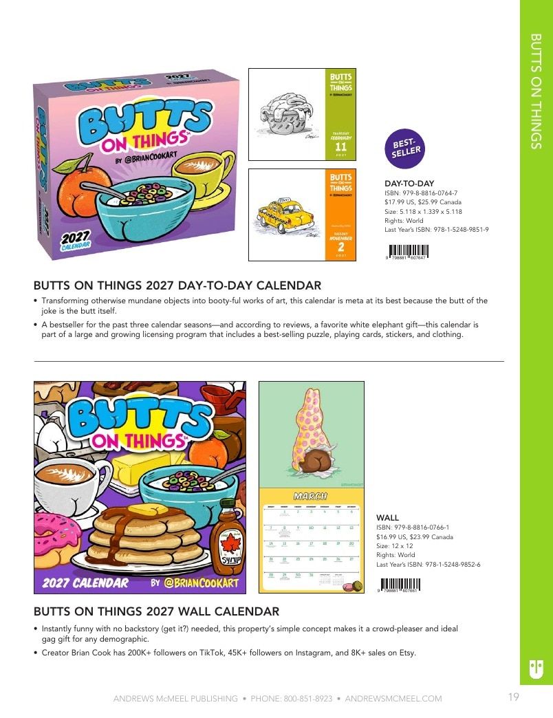 Andrews McMeel Publishing Calendars Catalog Weekly Ad January 1, 2026 - December 31, 2027