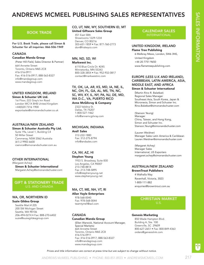 Andrews McMeel Publishing Calendars Catalog Weekly Ad January 1, 2026 - December 31, 2027