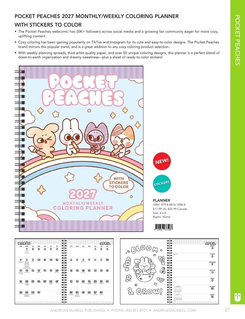 Andrews McMeel Publishing Calendars Catalog Weekly Ad January 1, 2026 - December 31, 2027