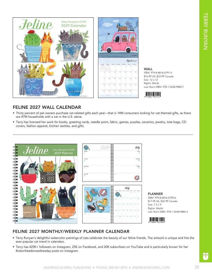 Andrews McMeel Publishing Calendars Catalog Weekly Ad January 1, 2026 - December 31, 2027
