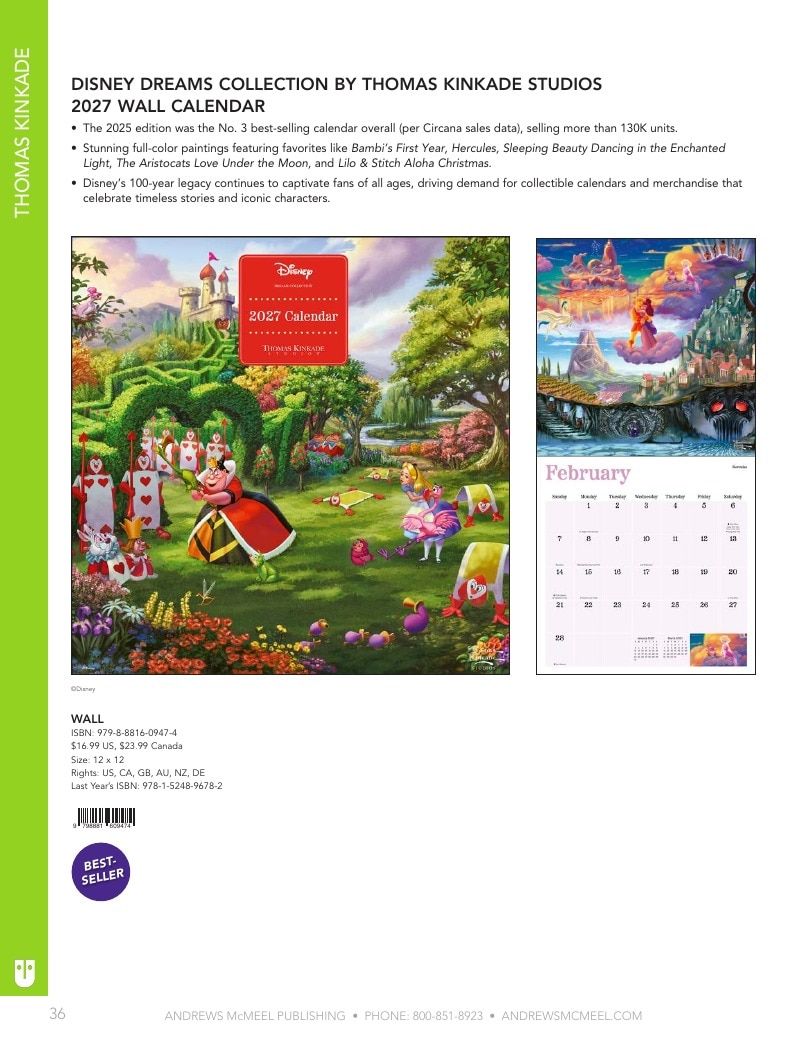Andrews McMeel Publishing Calendars Catalog Weekly Ad January 1, 2026 - December 31, 2027
