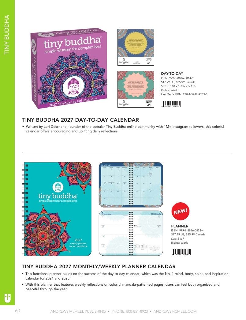 Andrews McMeel Publishing Calendars Catalog Weekly Ad January 1, 2026 - December 31, 2027