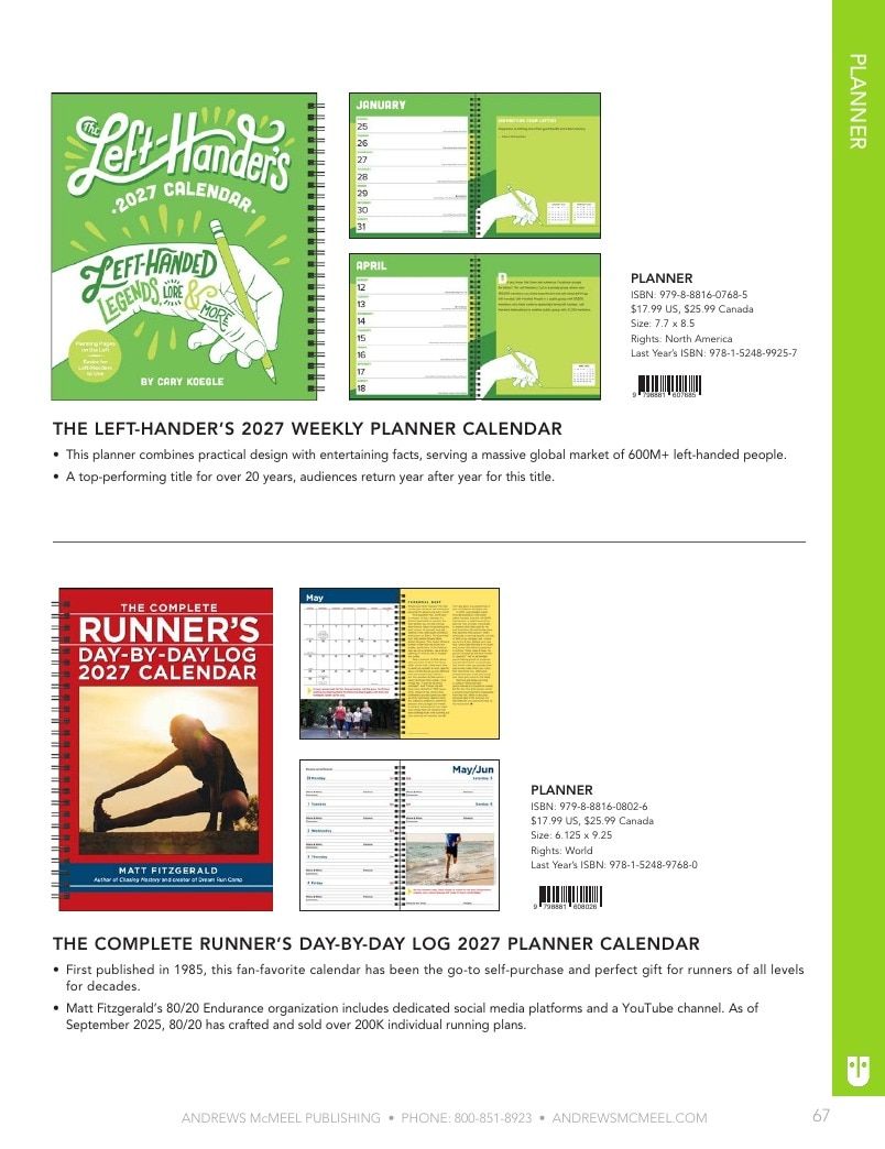 Andrews McMeel Publishing Calendars Catalog Weekly Ad January 1, 2026 - December 31, 2027