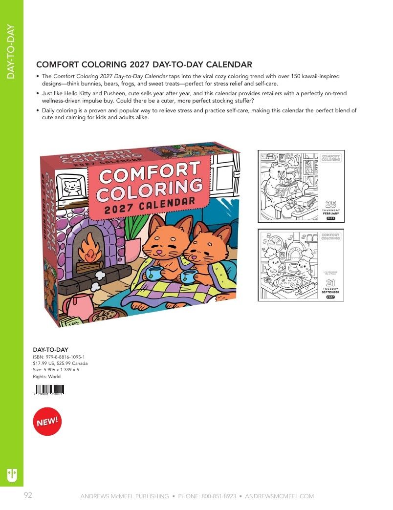 Andrews McMeel Publishing Calendars Catalog Weekly Ad January 1, 2026 - December 31, 2027