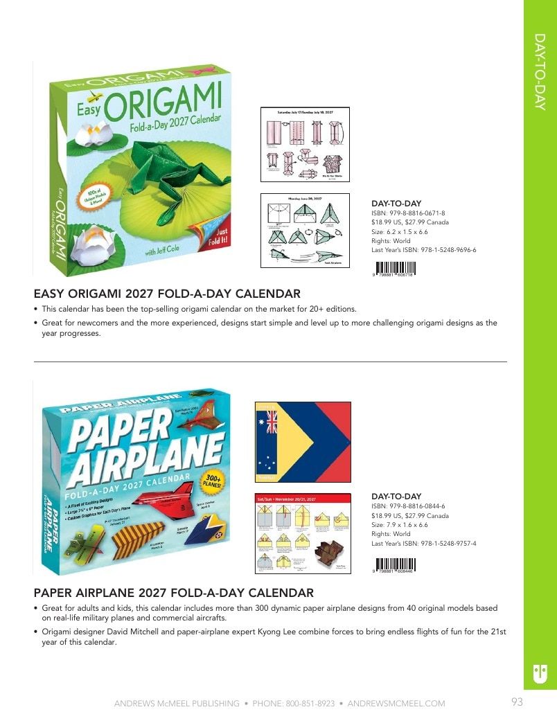 Andrews McMeel Publishing Calendars Catalog Weekly Ad January 1, 2026 - December 31, 2027