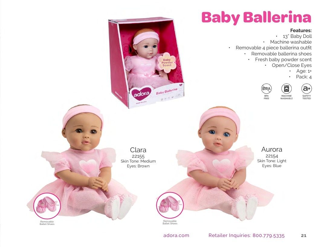 Adora Annual Dolls Catalog Weekly Ad January 1 - December 31, 2026