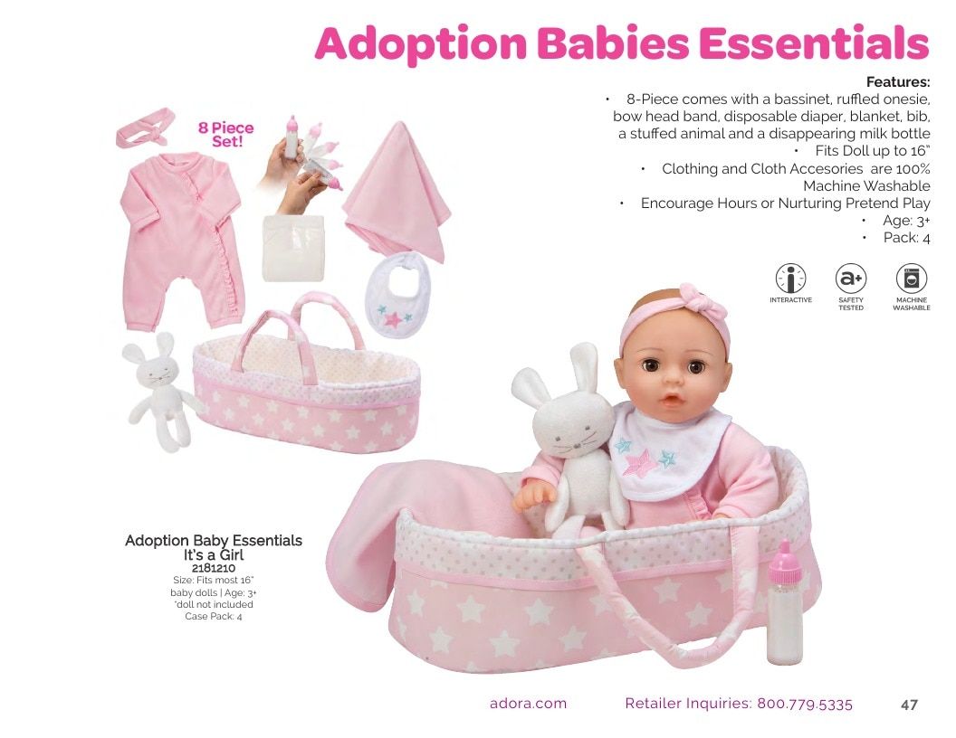 Adora Annual Dolls Catalog Weekly Ad January 1 - December 31, 2026