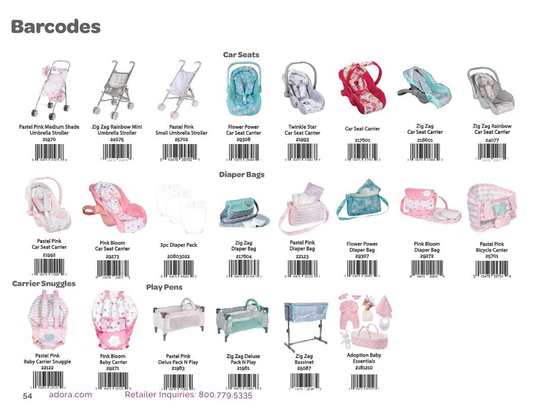 Adora Annual Dolls Catalog Weekly Ad January 1 - December 31, 2026