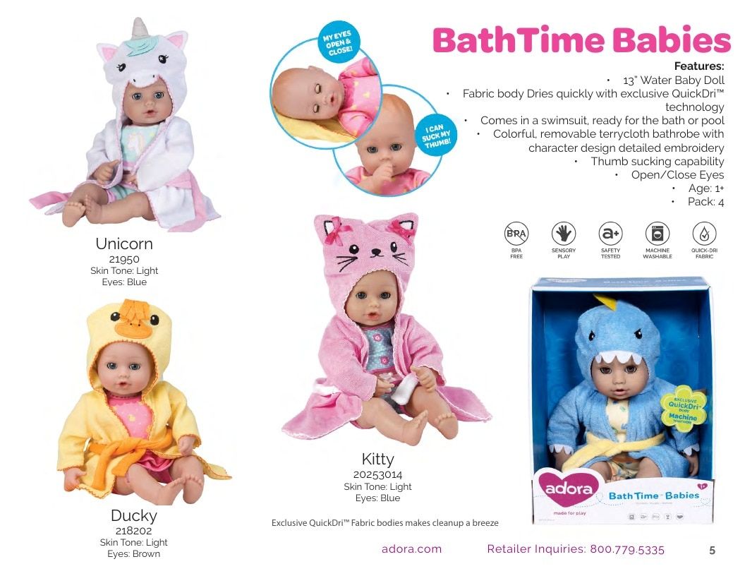 Adora Annual Dolls Catalog Weekly Ad January 1 - December 31, 2026