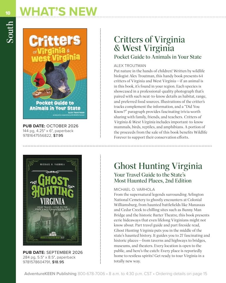 AdventureKEEN Fall Books Catalog Weekly Ad January 1 - December 31, 2026