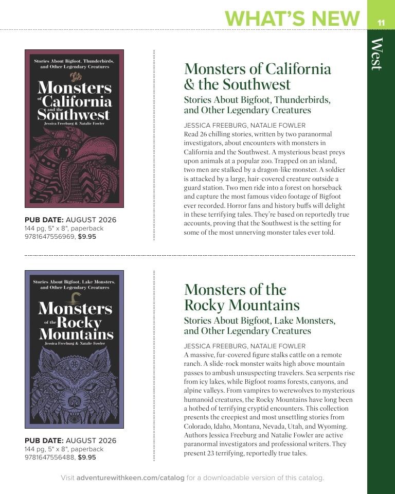 AdventureKEEN Fall Books Catalog Weekly Ad January 1 - December 31, 2026