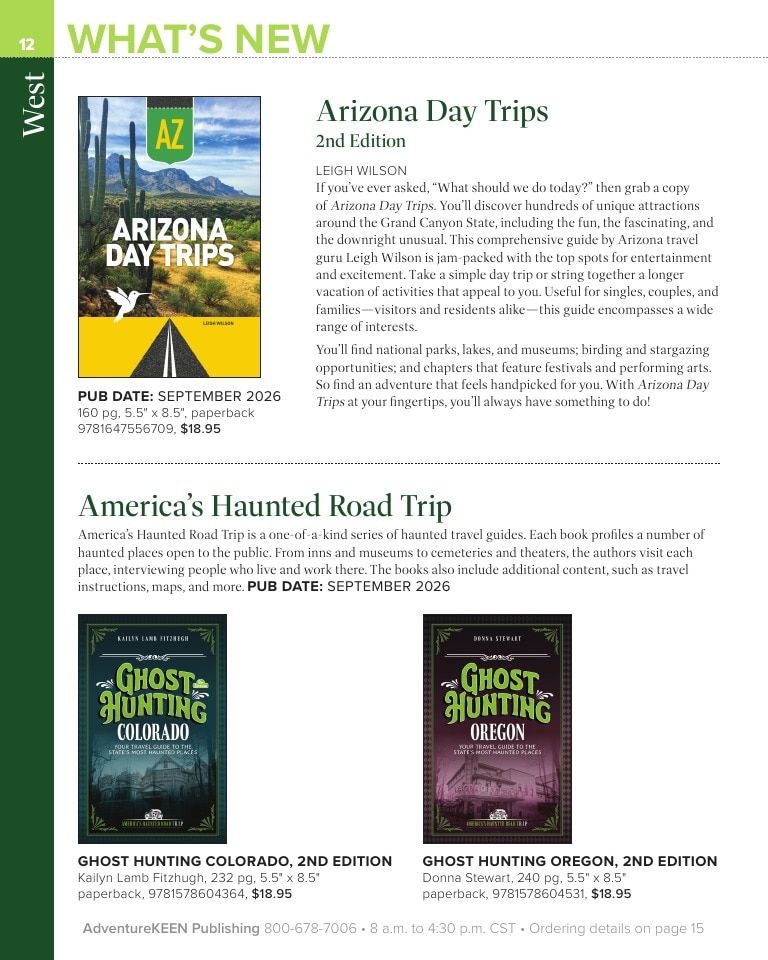 AdventureKEEN Fall Books Catalog Weekly Ad January 1 - December 31, 2026