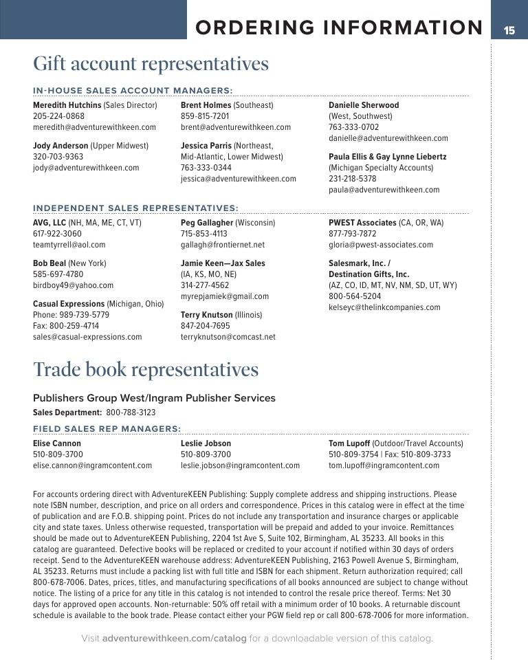 AdventureKEEN Fall Books Catalog Weekly Ad January 1 - December 31, 2026
