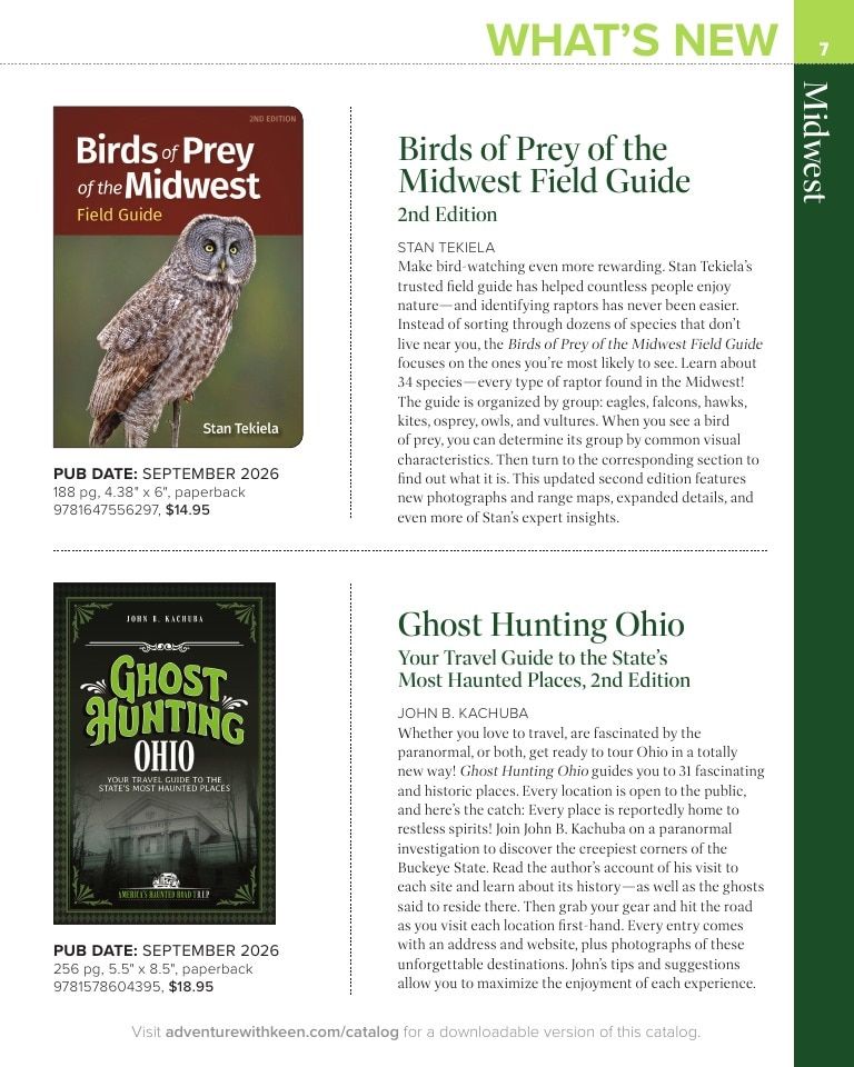 AdventureKEEN Fall Books Catalog Weekly Ad January 1 - December 31, 2026