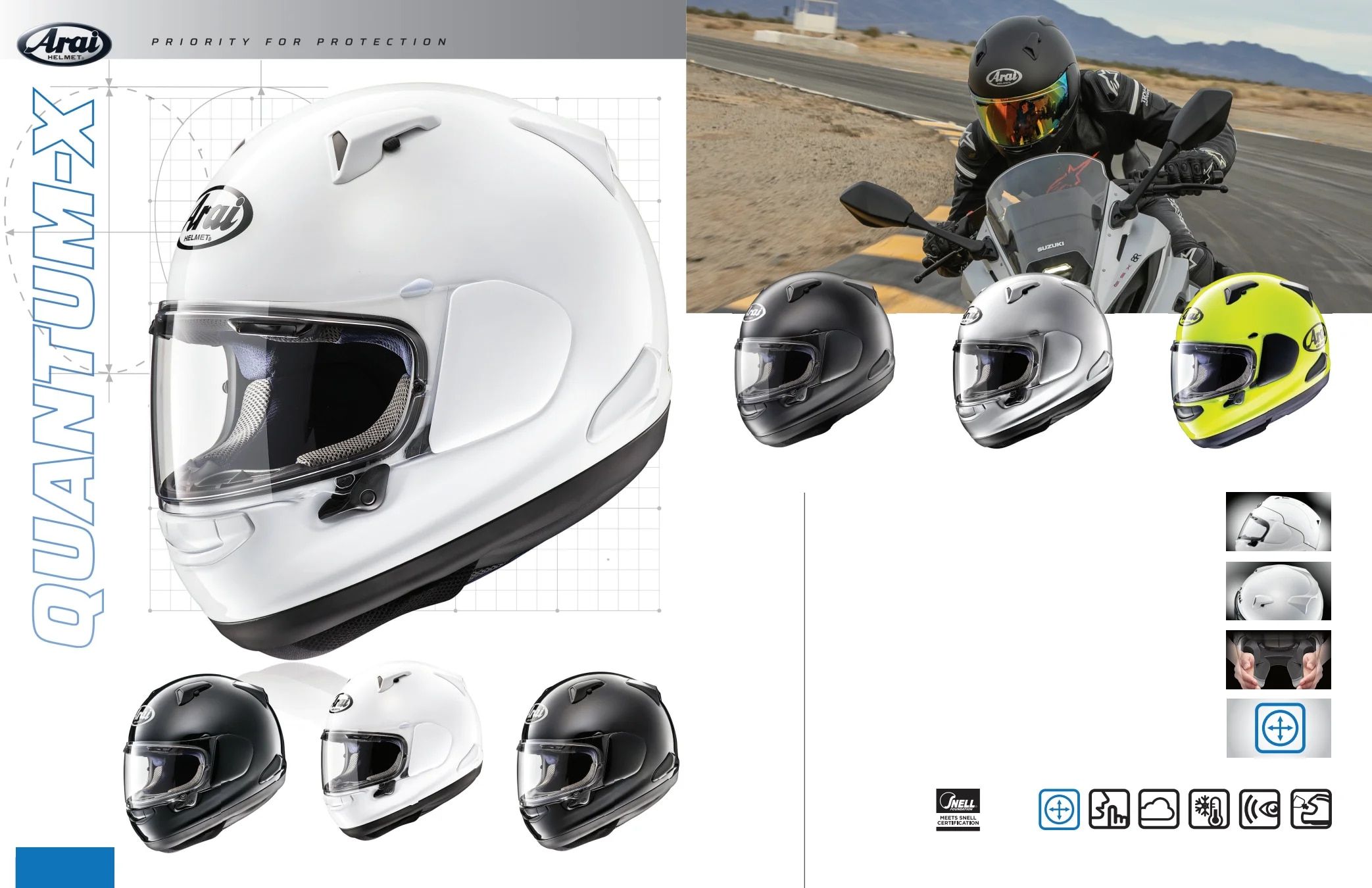 Arai Americas Motorcycle Helmets Catalog Weekly Ad January 1 - December 31, 2026