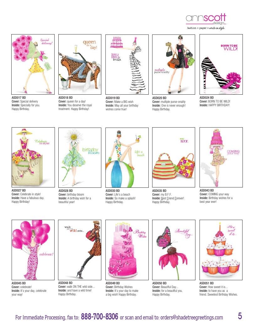 Ann Scott Design Greeting Cards Catalog Weekly Ad January 1 - December 31, 2026