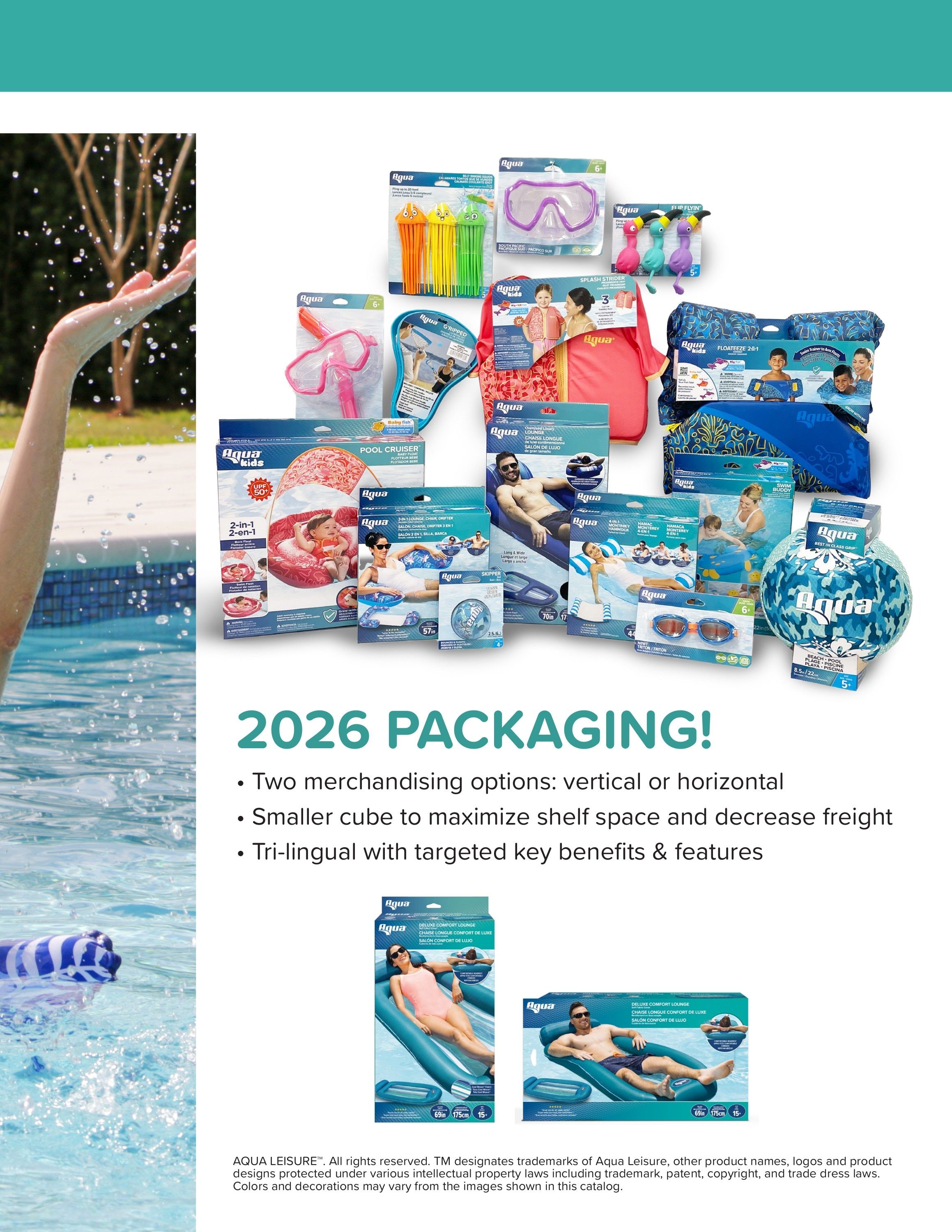 Aqua Leisure Specialty Products Catalog Weekly Ad January 1 - December 31, 2026