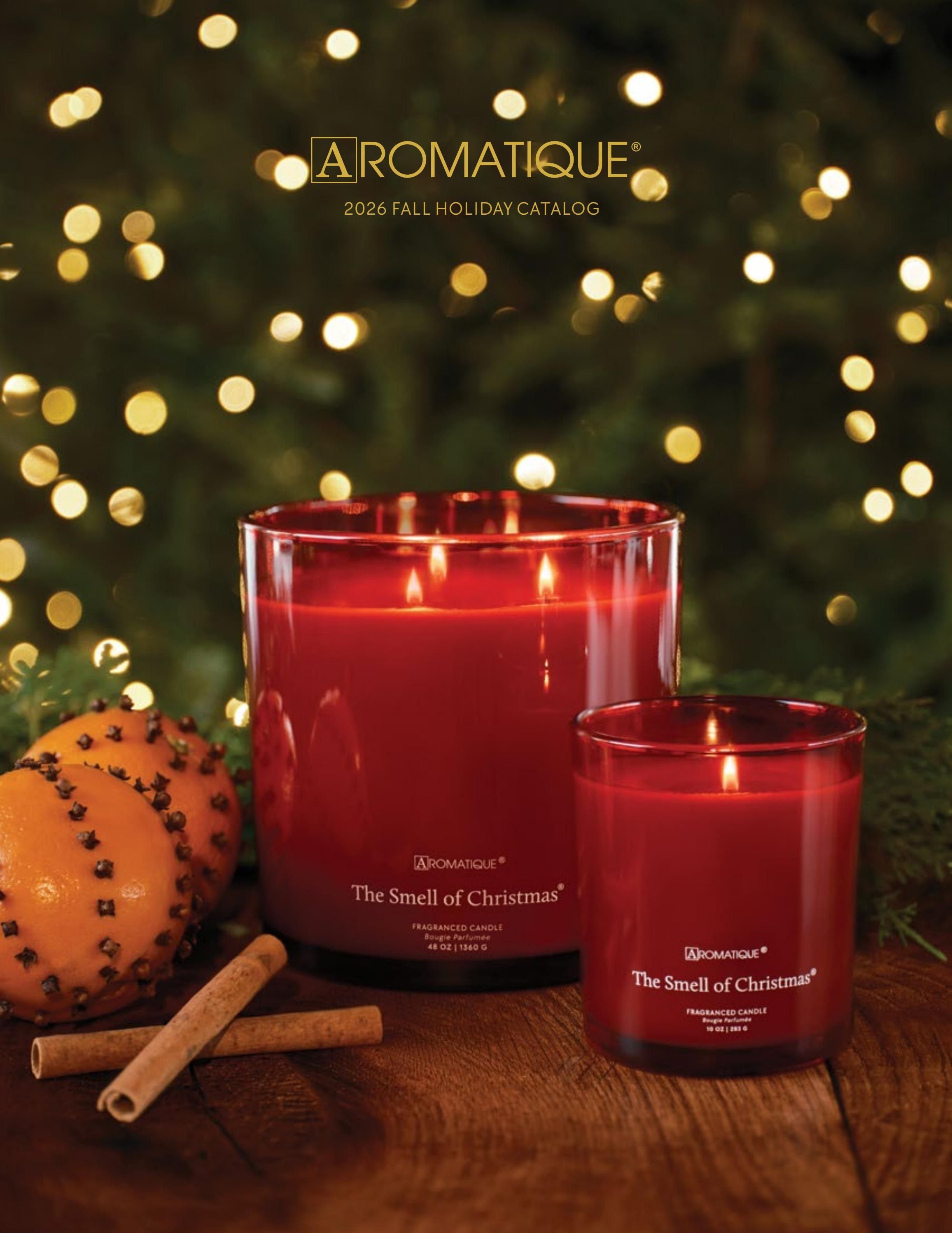 Aromatique Fall and Holiday Home Fragrance Catalog Weekly Ad January 1 - December 31, 2026