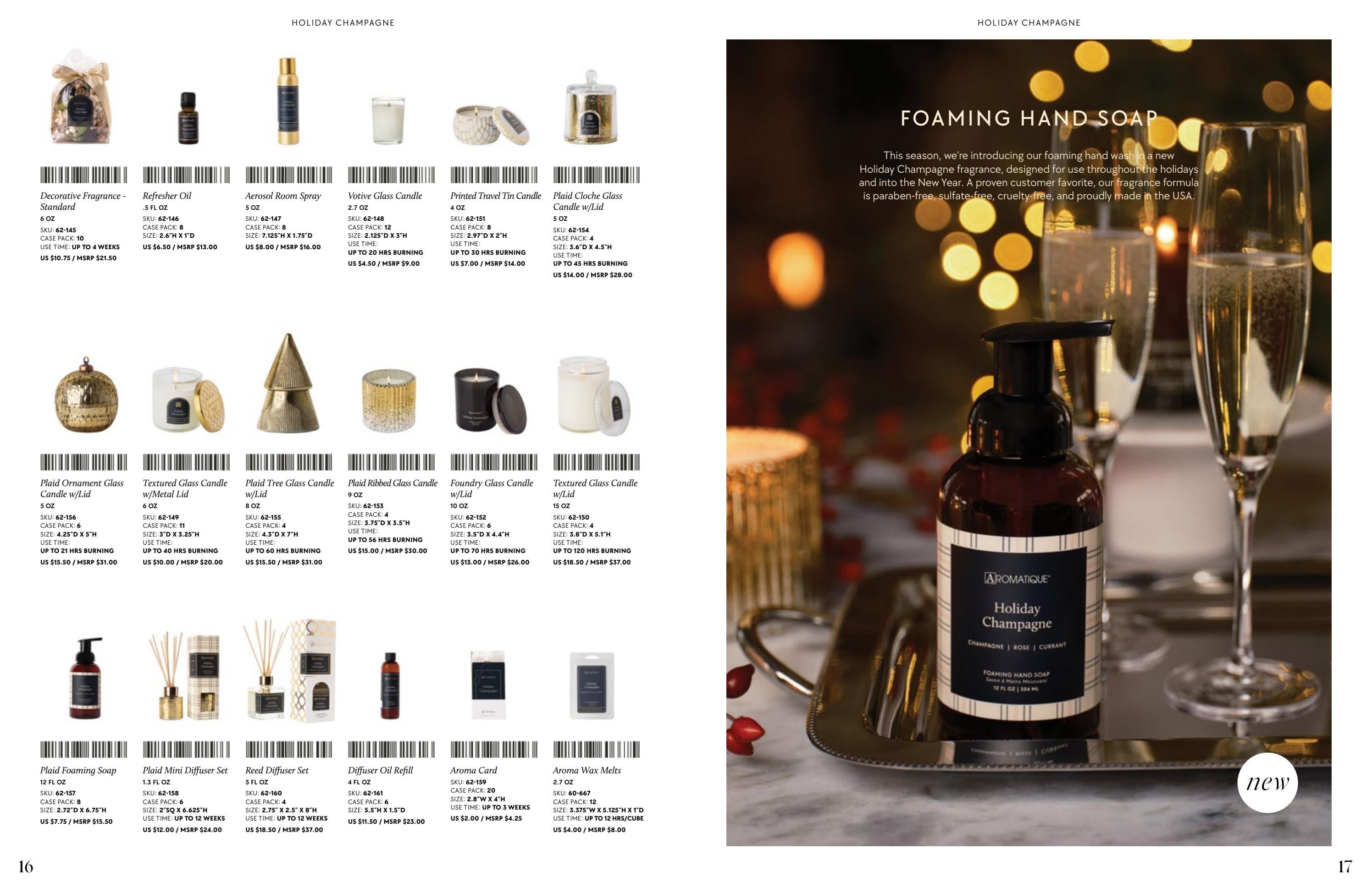 Aromatique Fall and Holiday Home Fragrance Catalog Weekly Ad January 1 - December 31, 2026