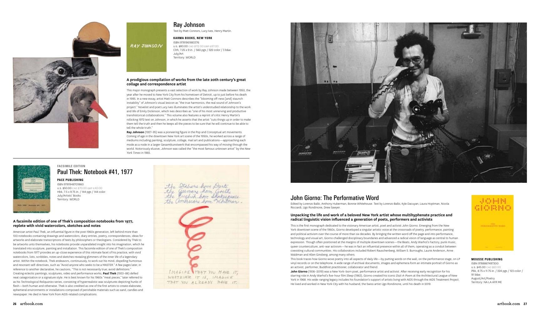 Artbook | D.A.P. Fall Art Books Catalog Weekly Ad January 1 - December 31, 2026