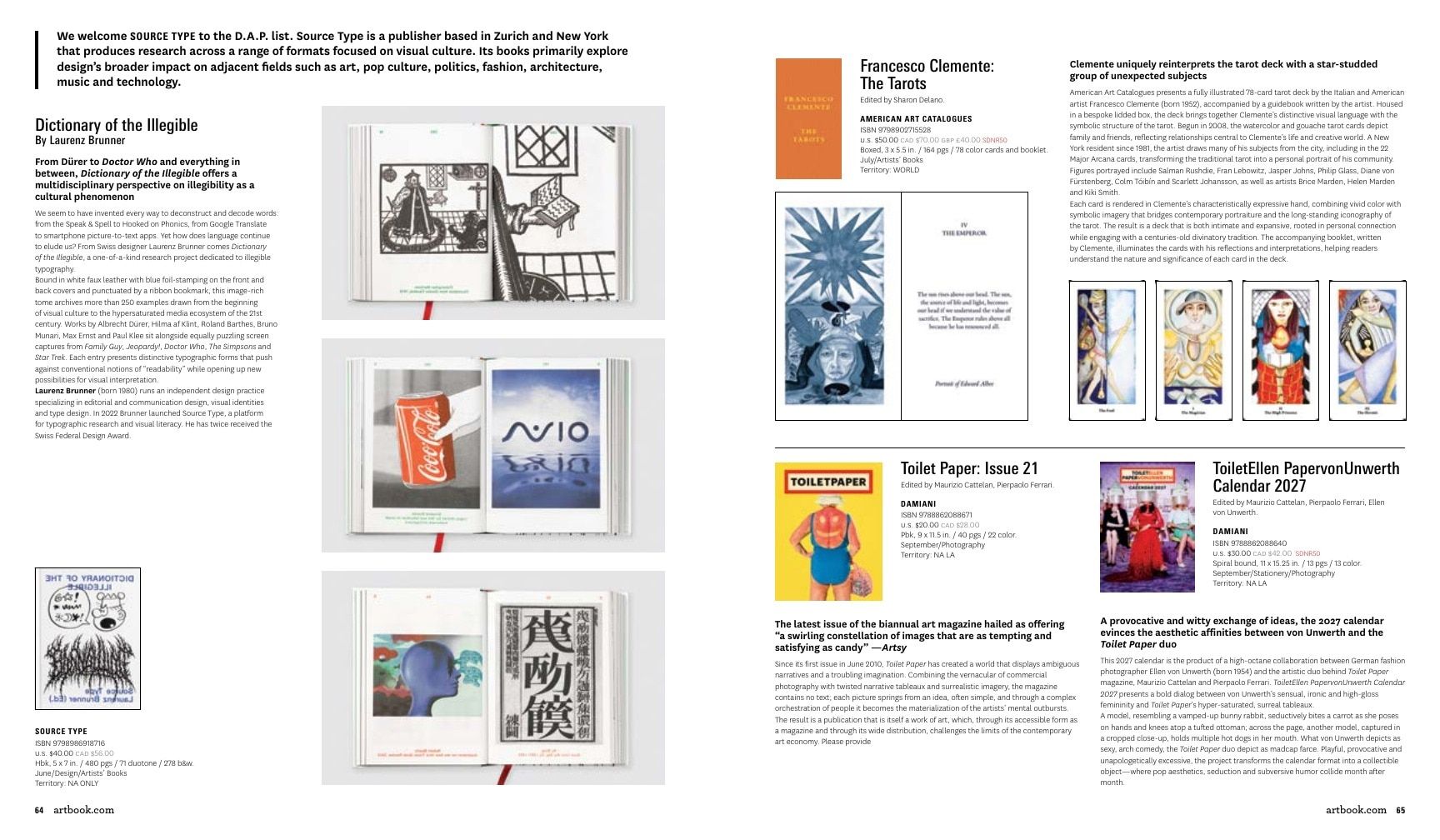 Artbook | D.A.P. Fall Art Books Catalog Weekly Ad January 1 - December 31, 2026