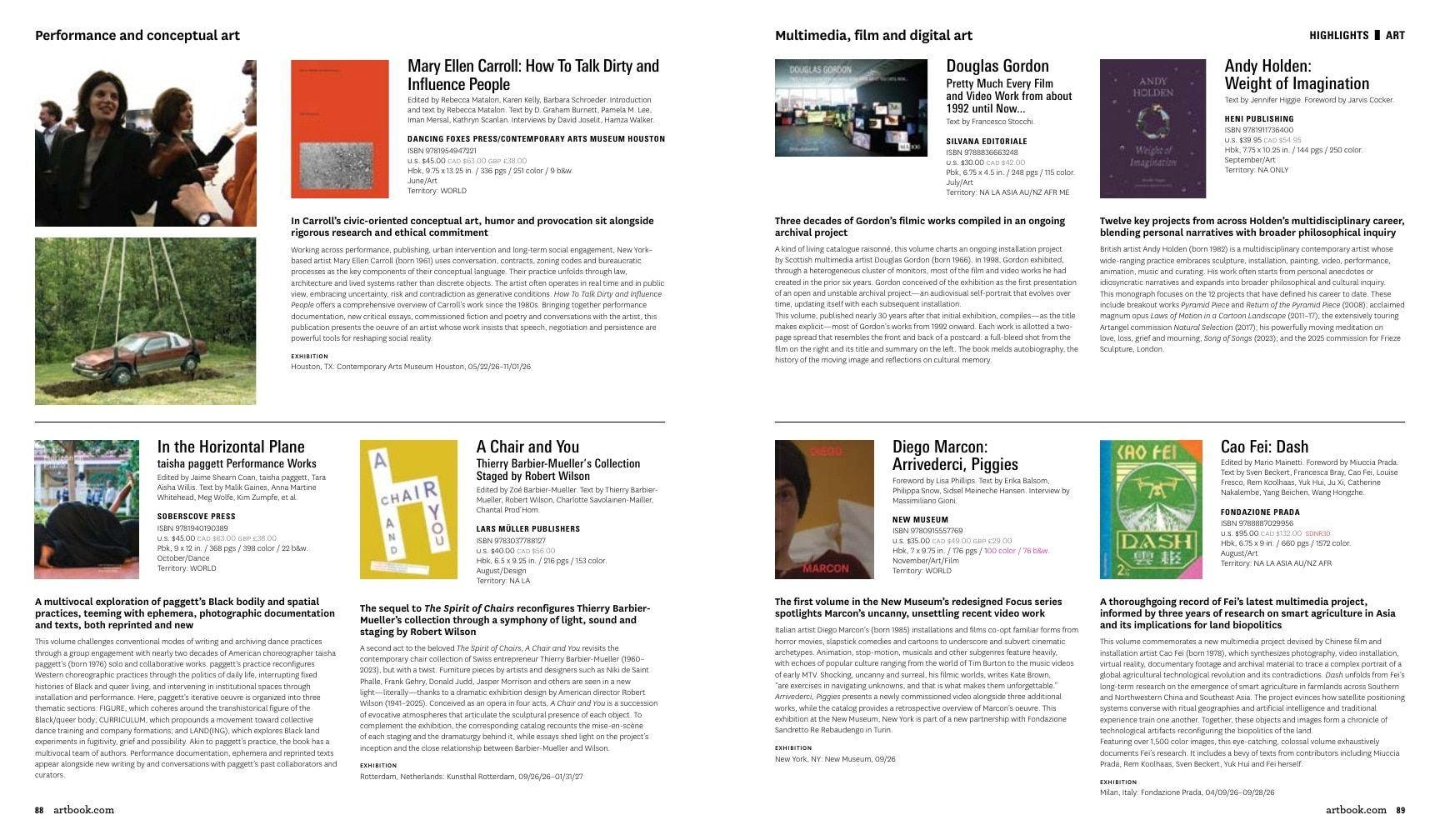 Artbook | D.A.P. Fall Art Books Catalog Weekly Ad January 1 - December 31, 2026