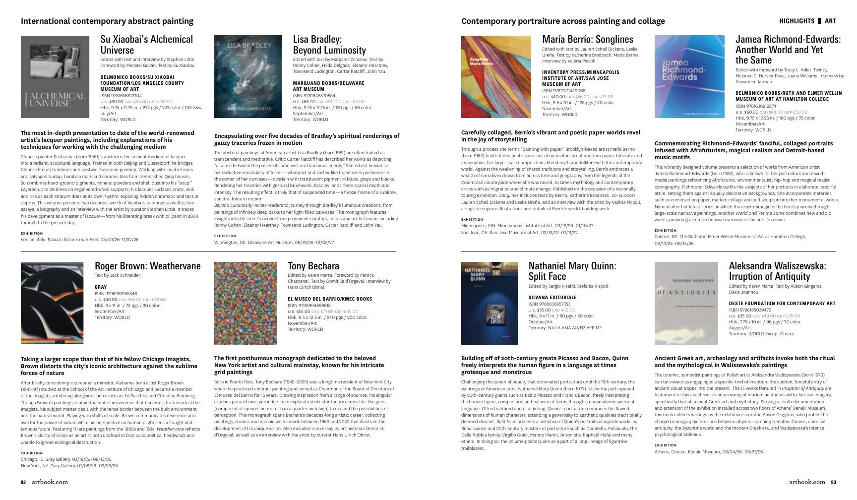 Artbook | D.A.P. Fall Art Books Catalog Weekly Ad January 1 - December 31, 2026