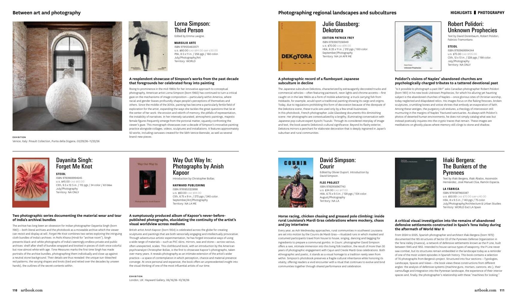 Artbook | D.A.P. Fall Art Books Catalog Weekly Ad January 1 - December 31, 2026